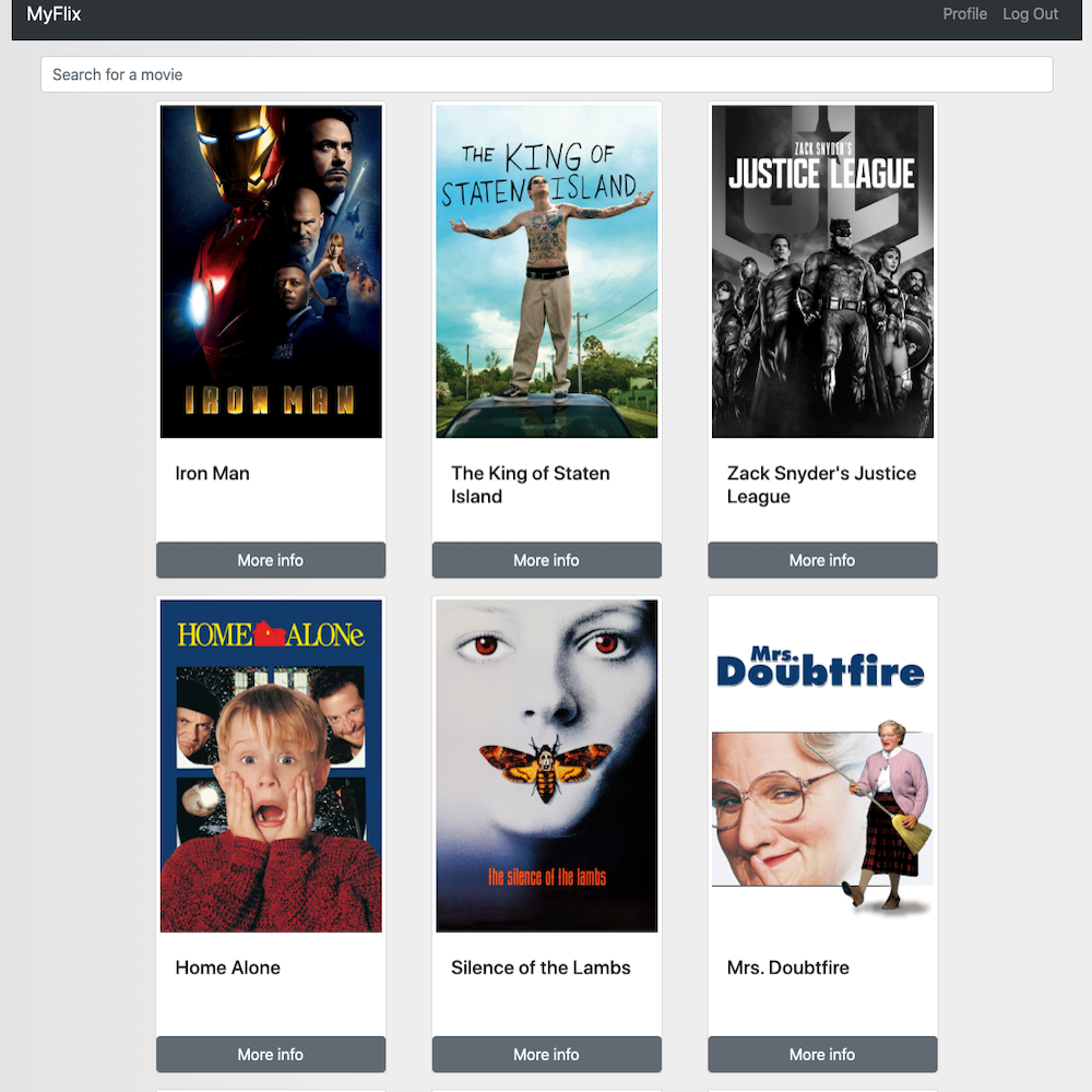 myFlix Screenshot